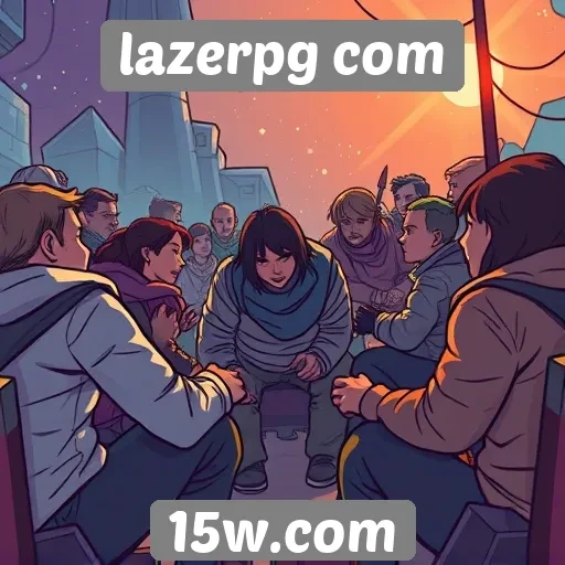 Exploração das comunidades de jogadores em lazerpg com